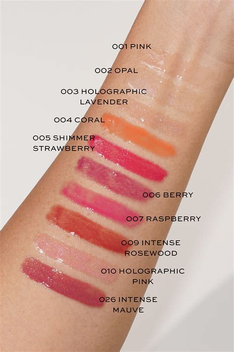 dior addict lip maximizer trial size|Dior lip gloss color chart.